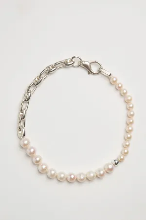 TRIN-KET | WHITE FRESHWATER PEARL WRAP BRACELET