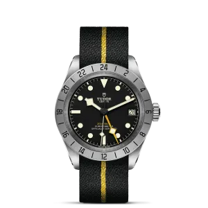 TUDOR Black Bay Pro 39mm Case, Black Dial, Fabric Strap Bracelet (M79470-0002)