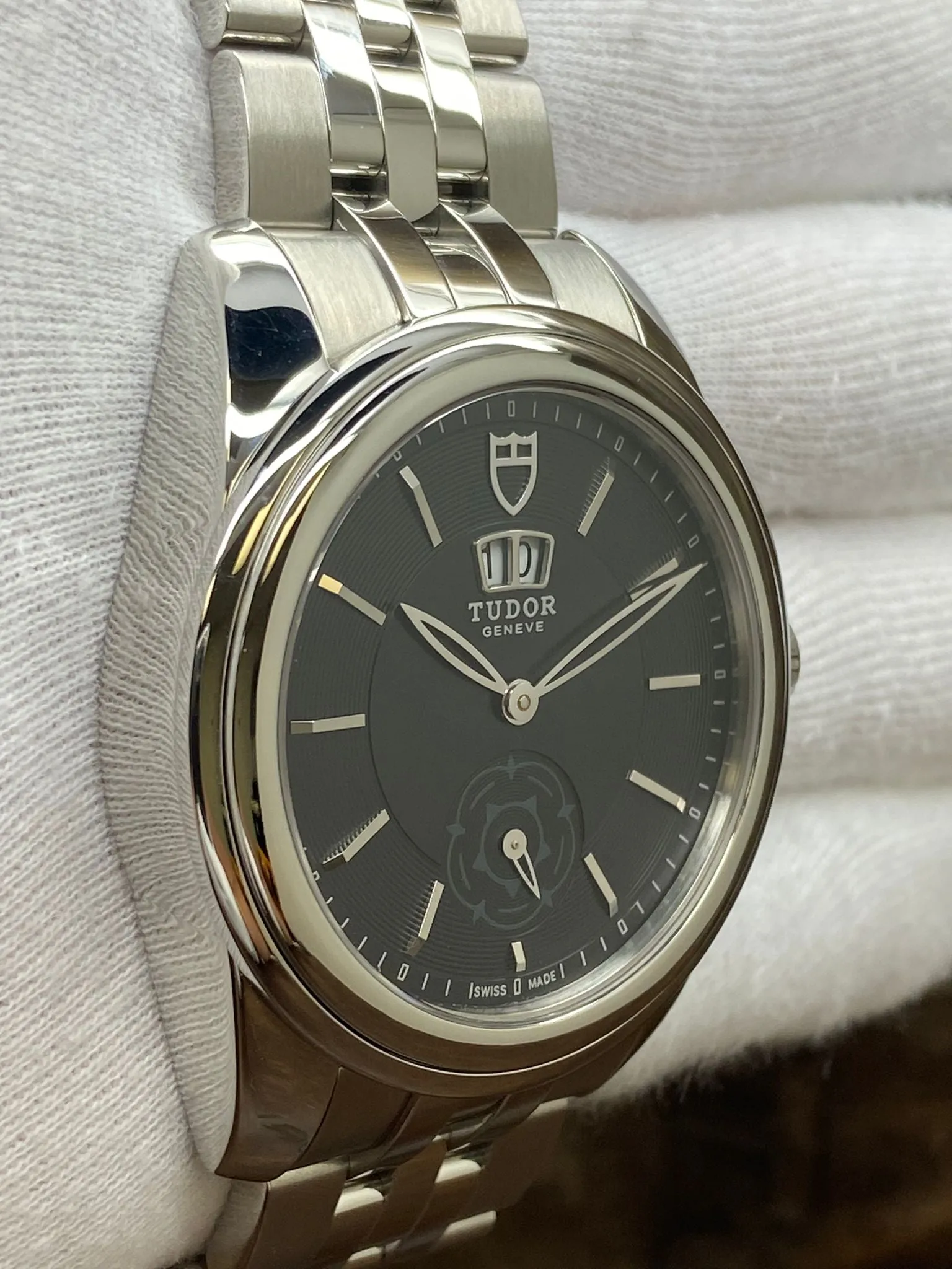Tudor Glamour 42mm 57000 Black Dial Automatic Men's Watch