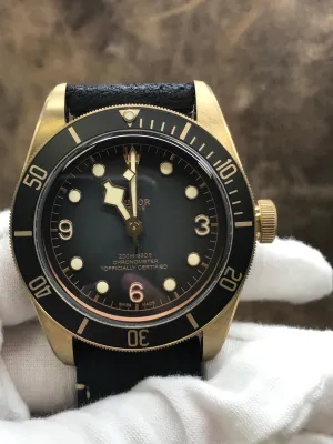 Tudor Heritage Black Bay Bronze 79250BA Black Dial Automatic Men's Watch