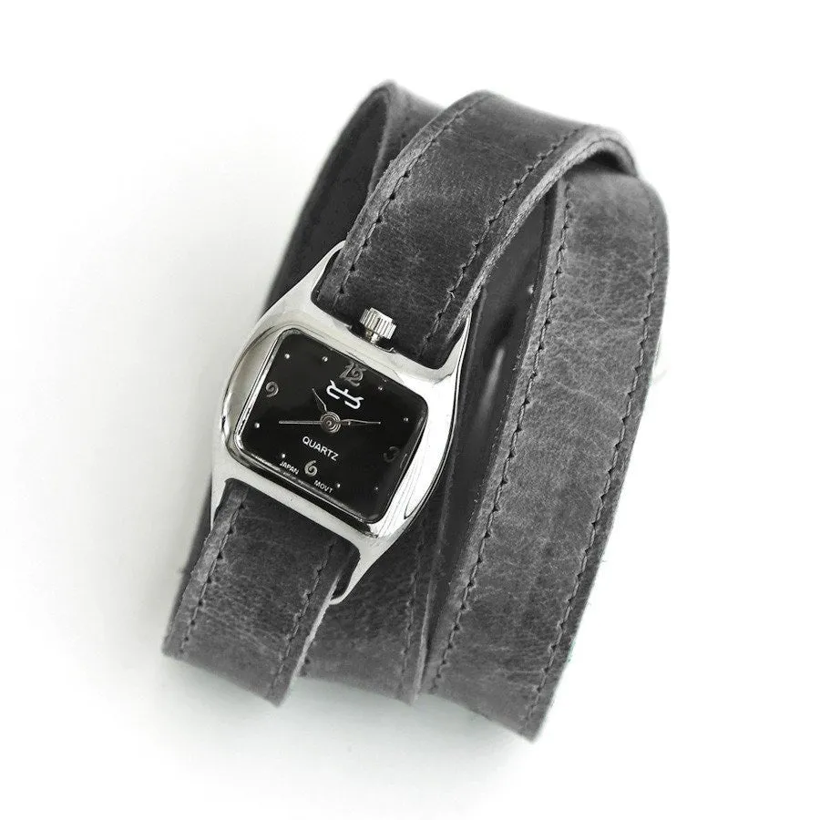 TWIST Wrap Watch – Grey