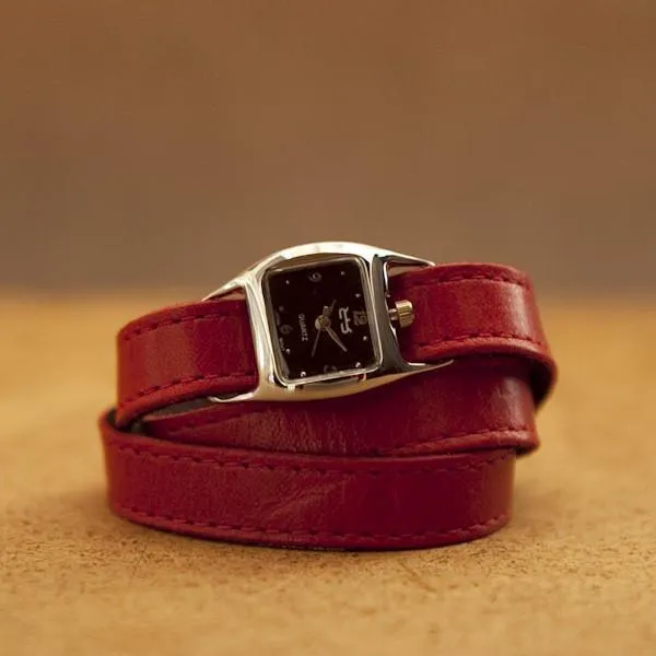 TWIST Wrap Watch – Tan