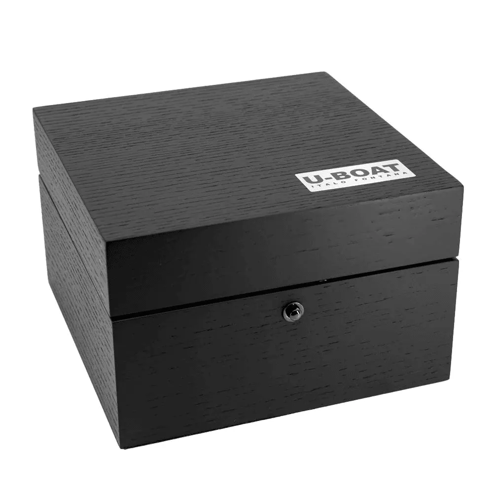 U-Boat Watch Classico Tungsten Black Leather 8893