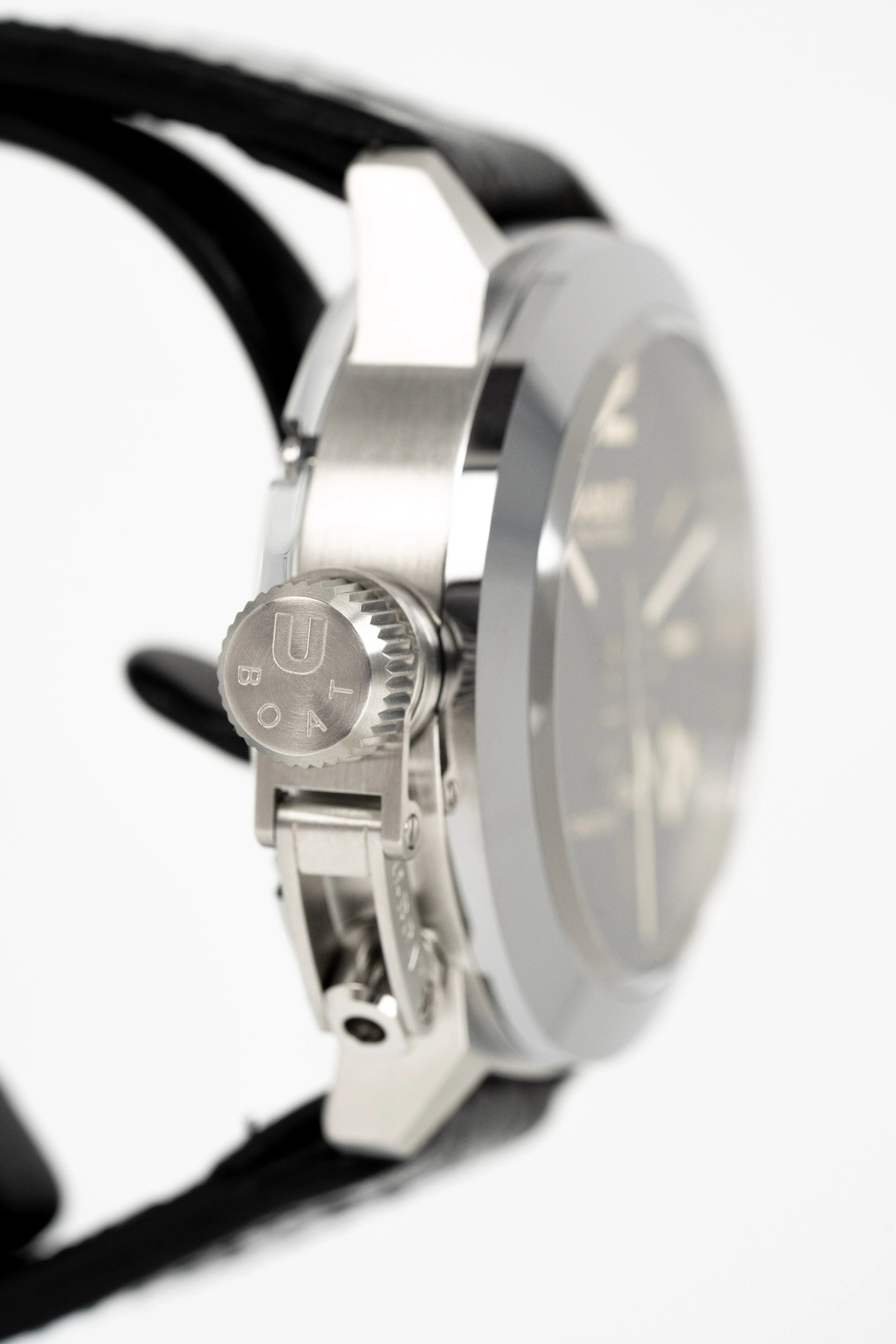 U-Boat Watch Classico Tungsten Black Leather 8893