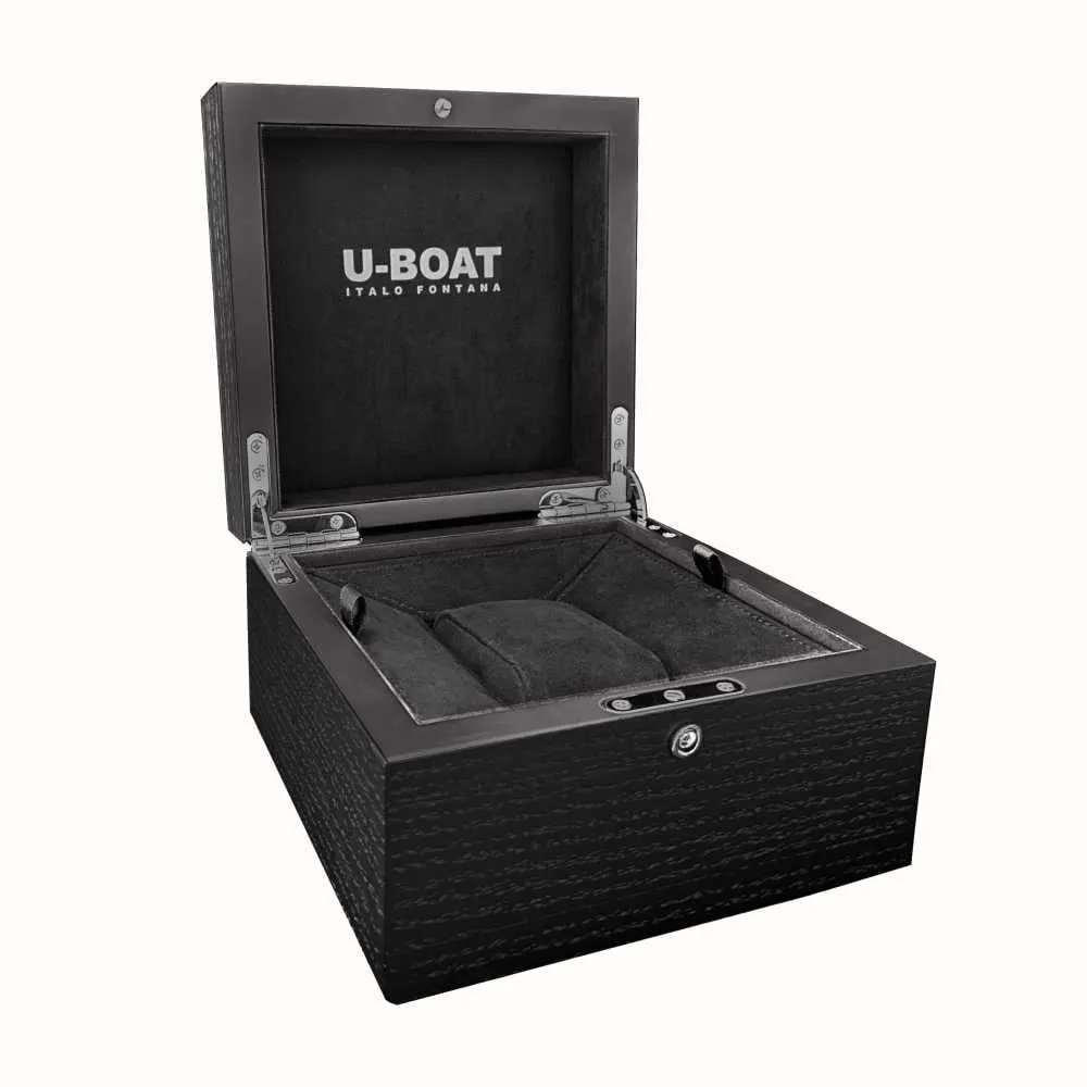 U-Boat Watch Classico Tungsten Black Leather 8893