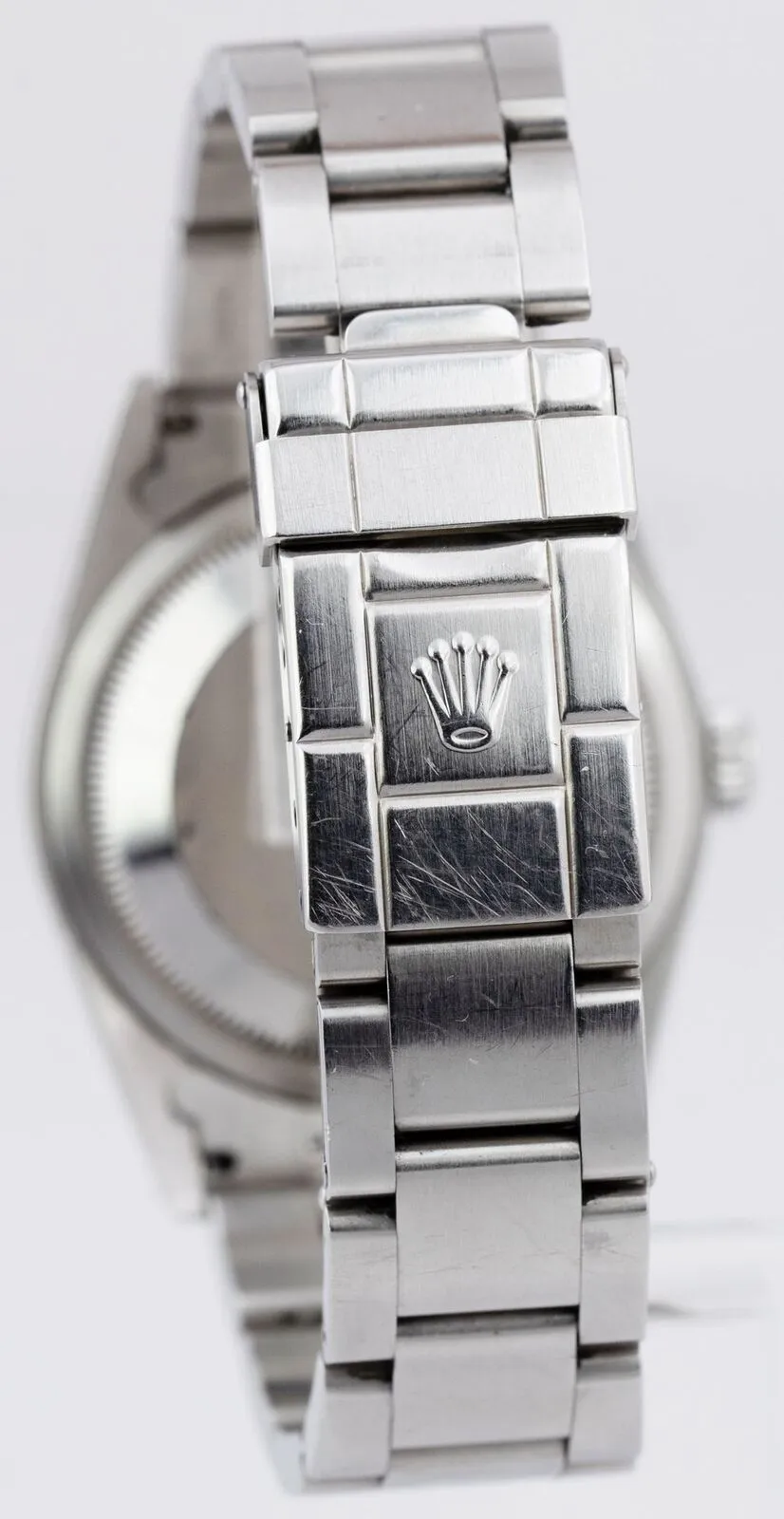 UNPOLISHED PAPERS Rolex Explorer I Black Swiss Only Steel 14270 36mm Watch B P