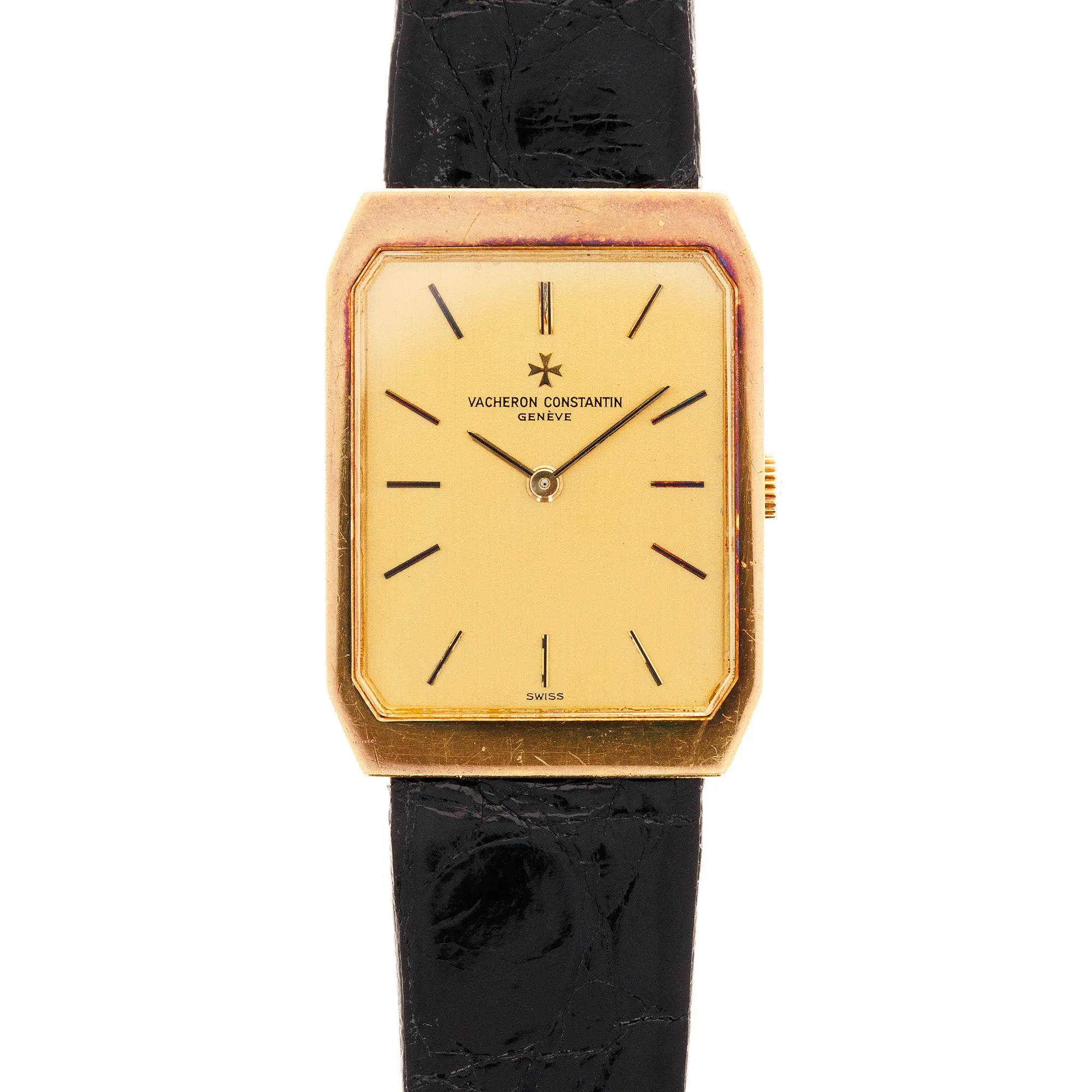 Vacheron Constantin Yellow Gold Rectangular Watch