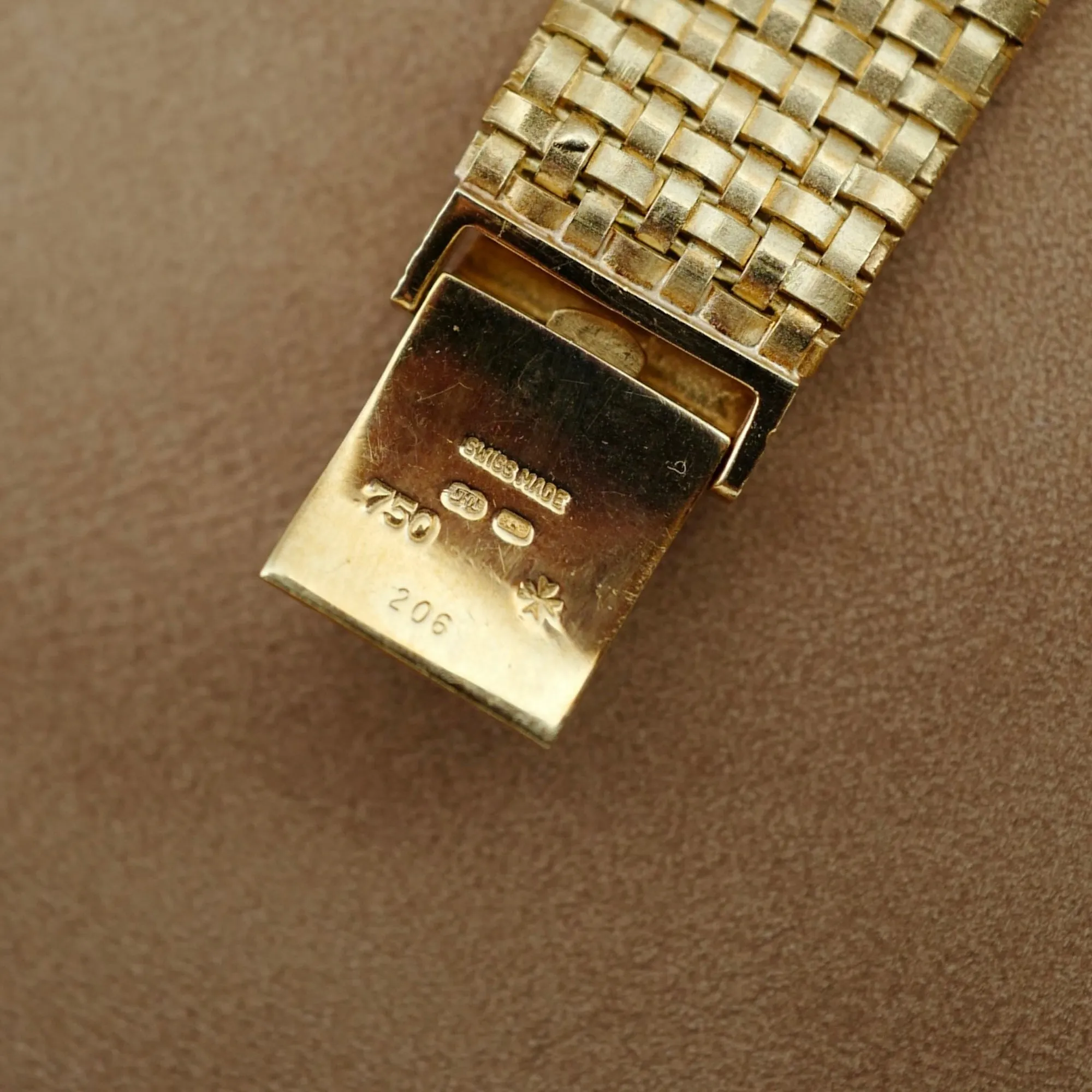 Vacheron Constantin Yellow Gold Woven Band Watch