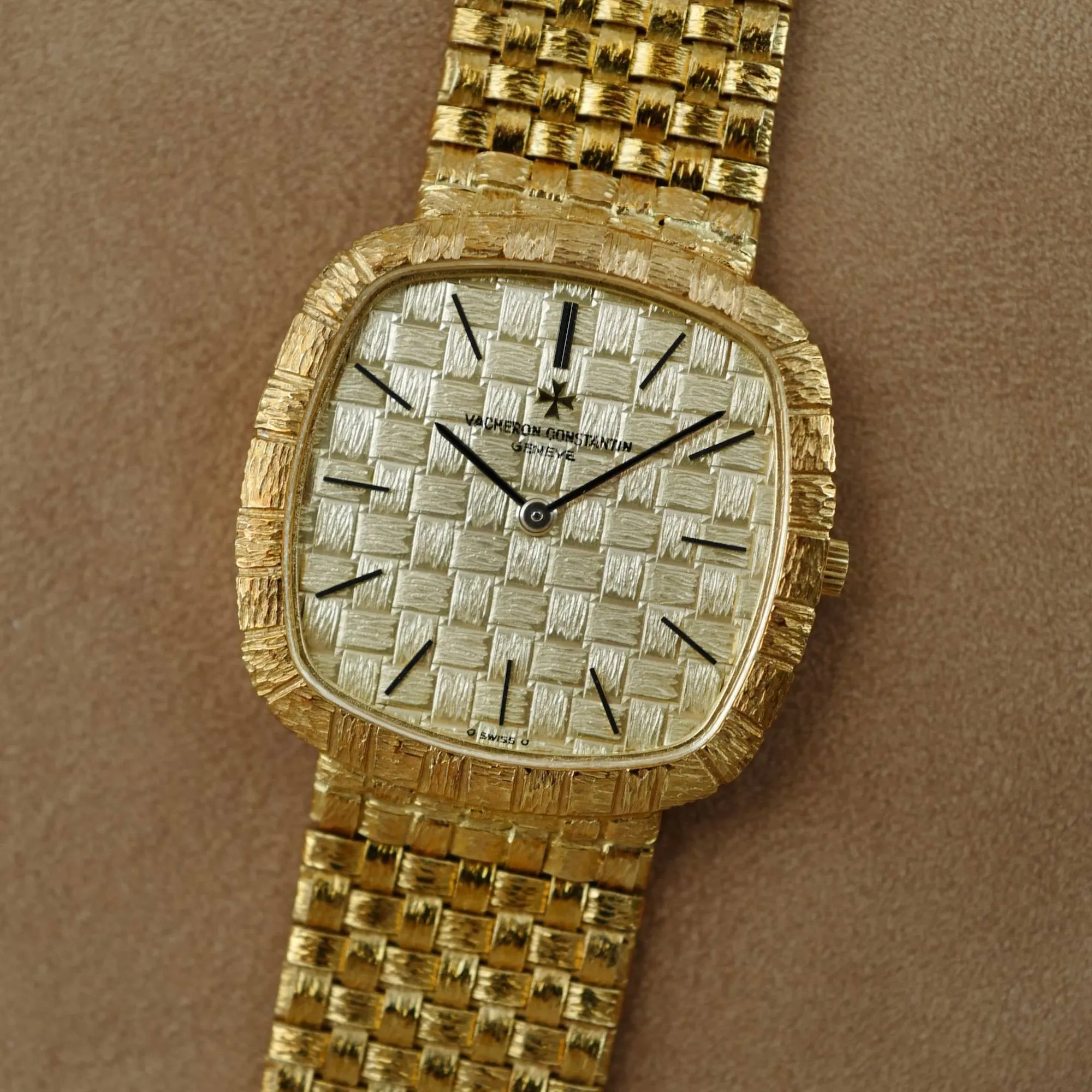 Vacheron Constantin Yellow Gold Woven Band Watch