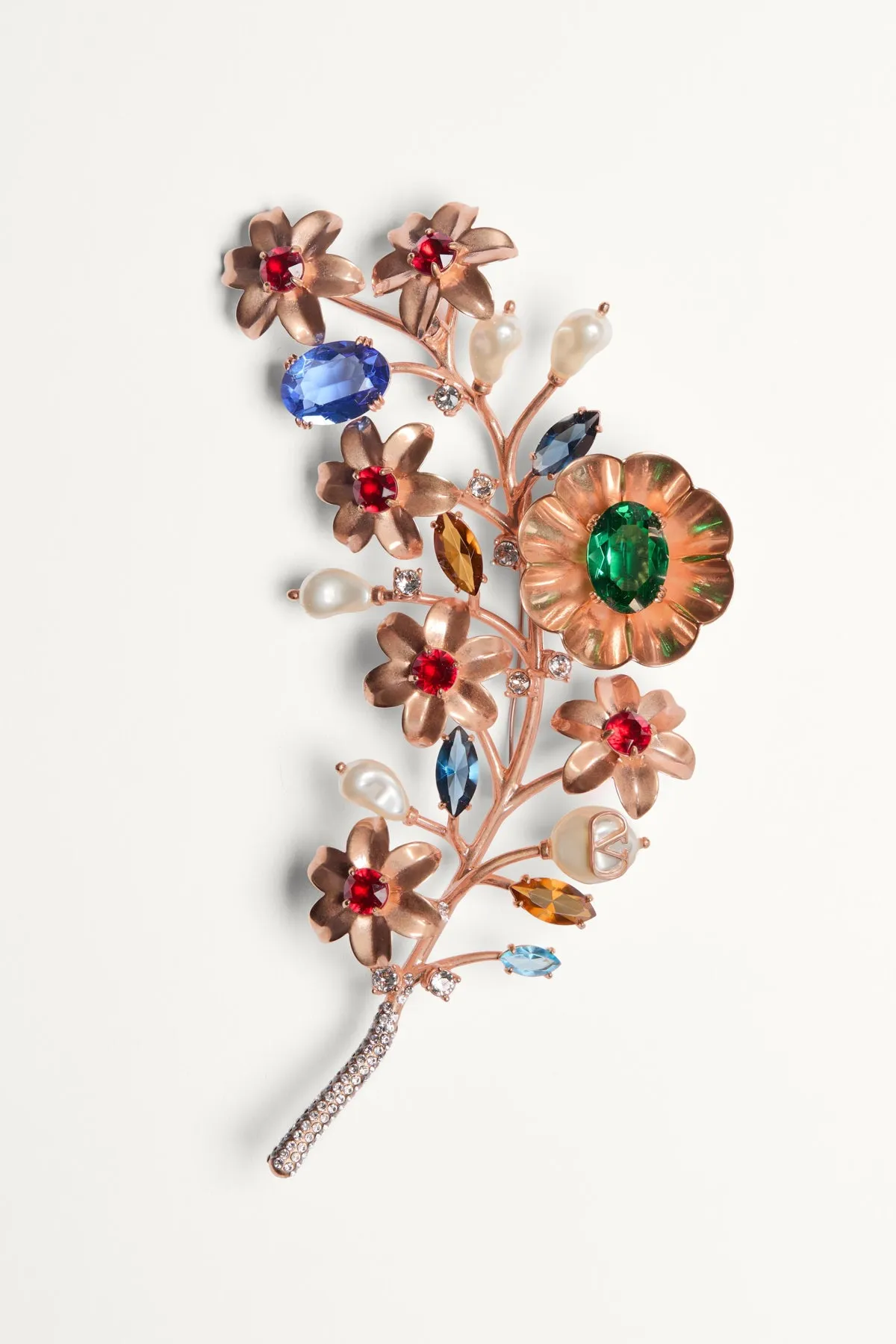 VALENTINO GARAVANI | PAPIER FLORAL BROOCH