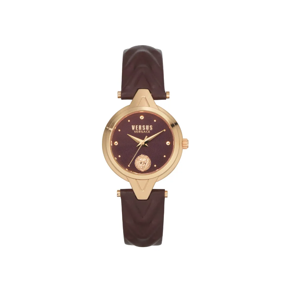 Versus Forlanini Women Burgundy Watch