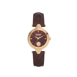 Versus Forlanini Women Burgundy Watch