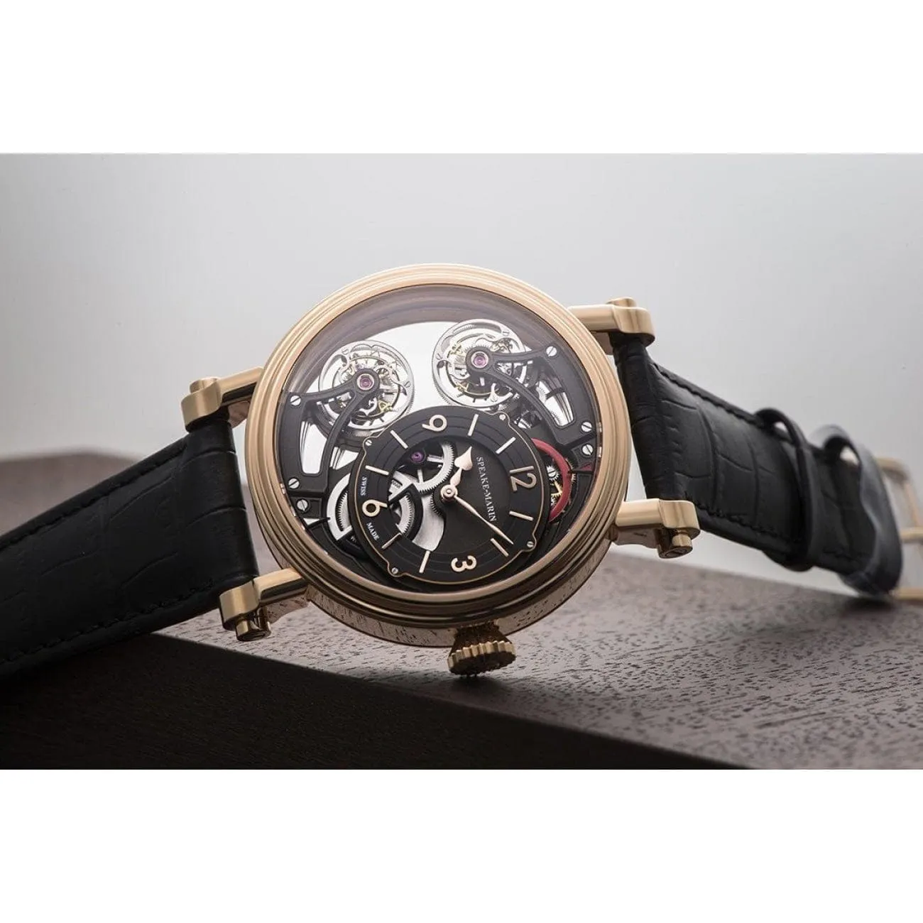 VERTICAL DOUBLE TOURBILLON OPENWORKED (PRE-ORDER)