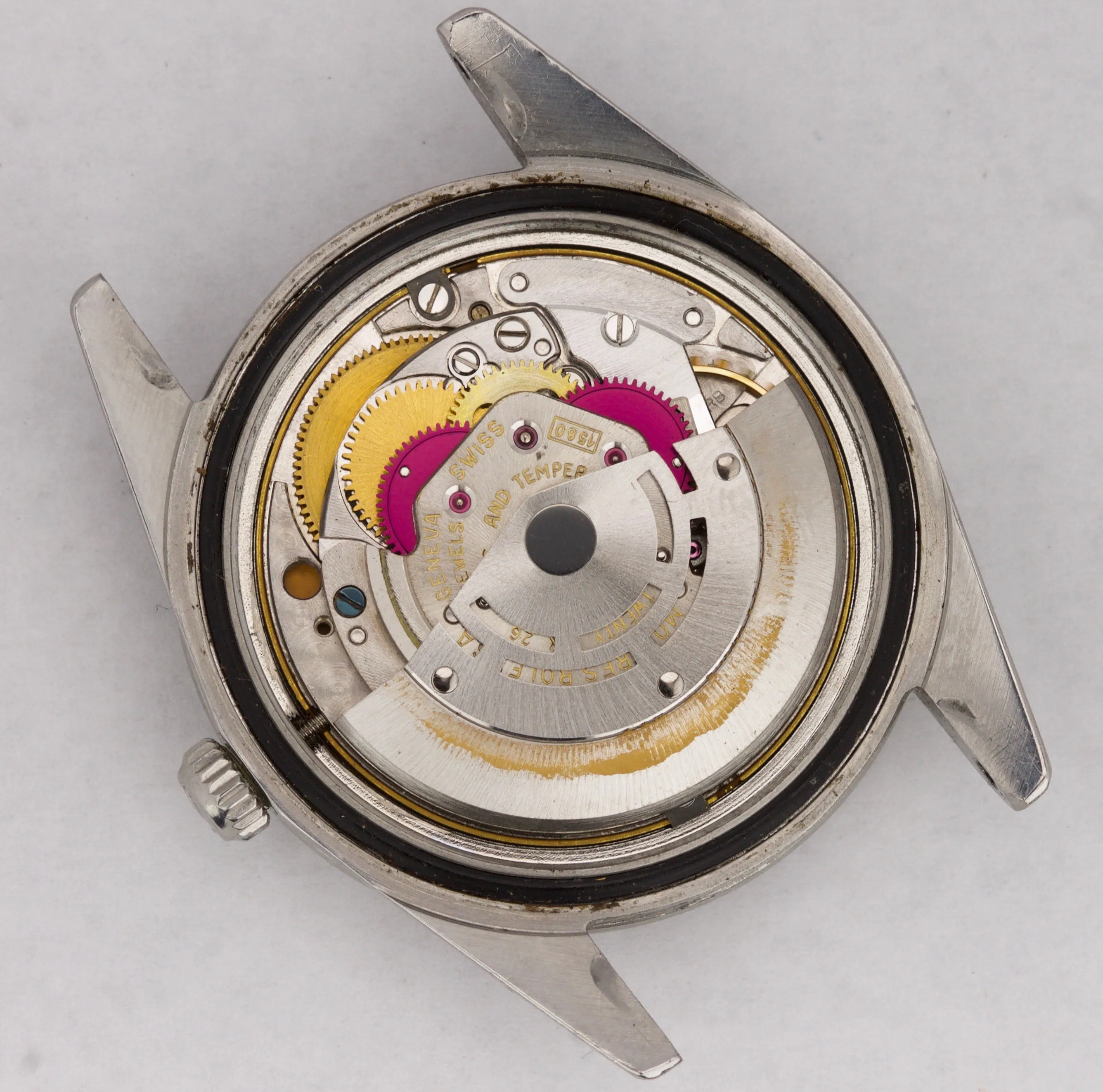 Vintage 1970 Rolex Milgauss Silver MK1 Rail Dial ONE OWNER 1019 38mm Steel Watch