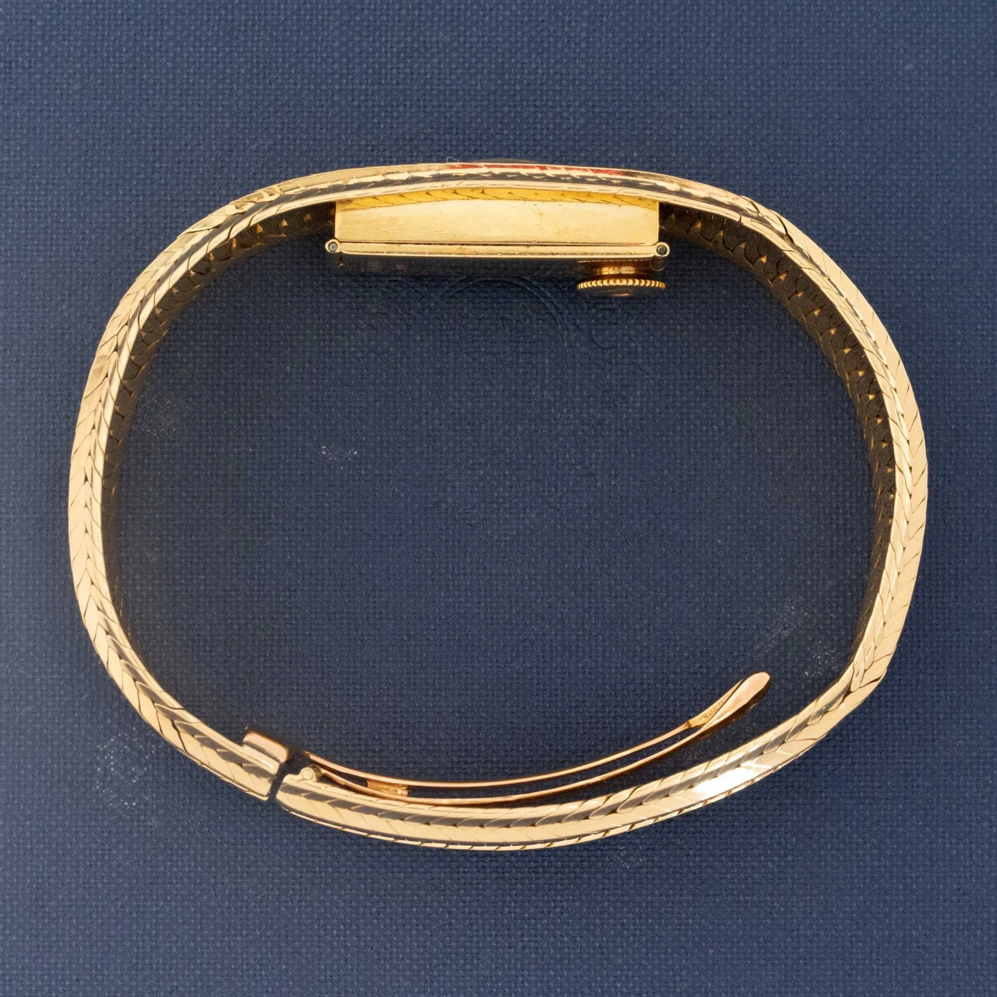 Vintage Bracelet Watch by Cartier France c 1940s