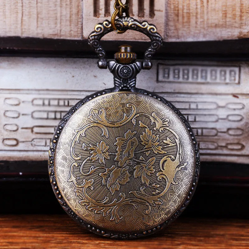 Vintage Bronze 2nd Amendment Pocket Watch