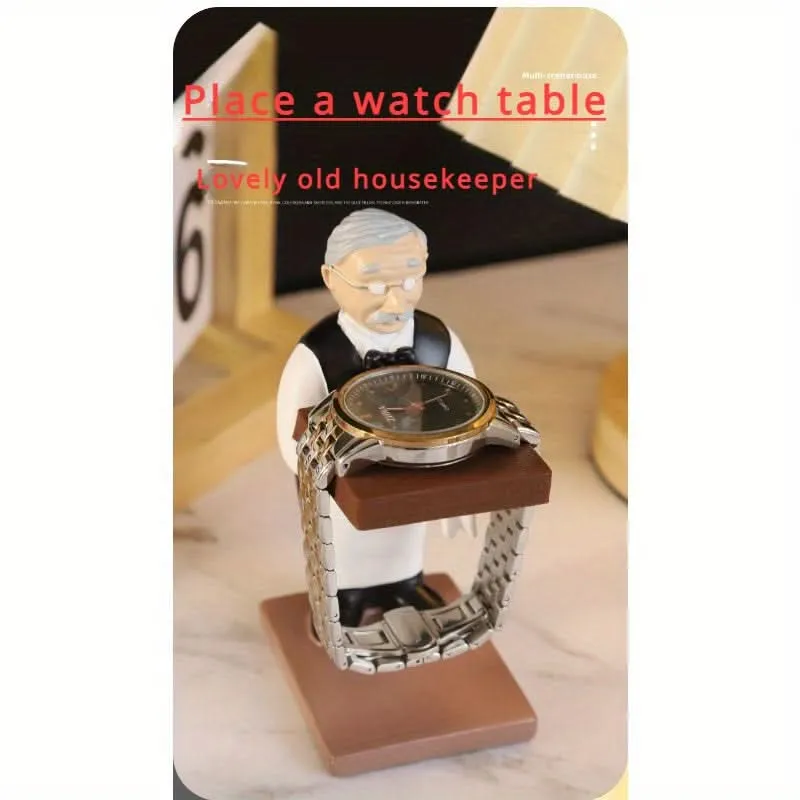 Vintage Butler Watch Display - Grandpa Pattern