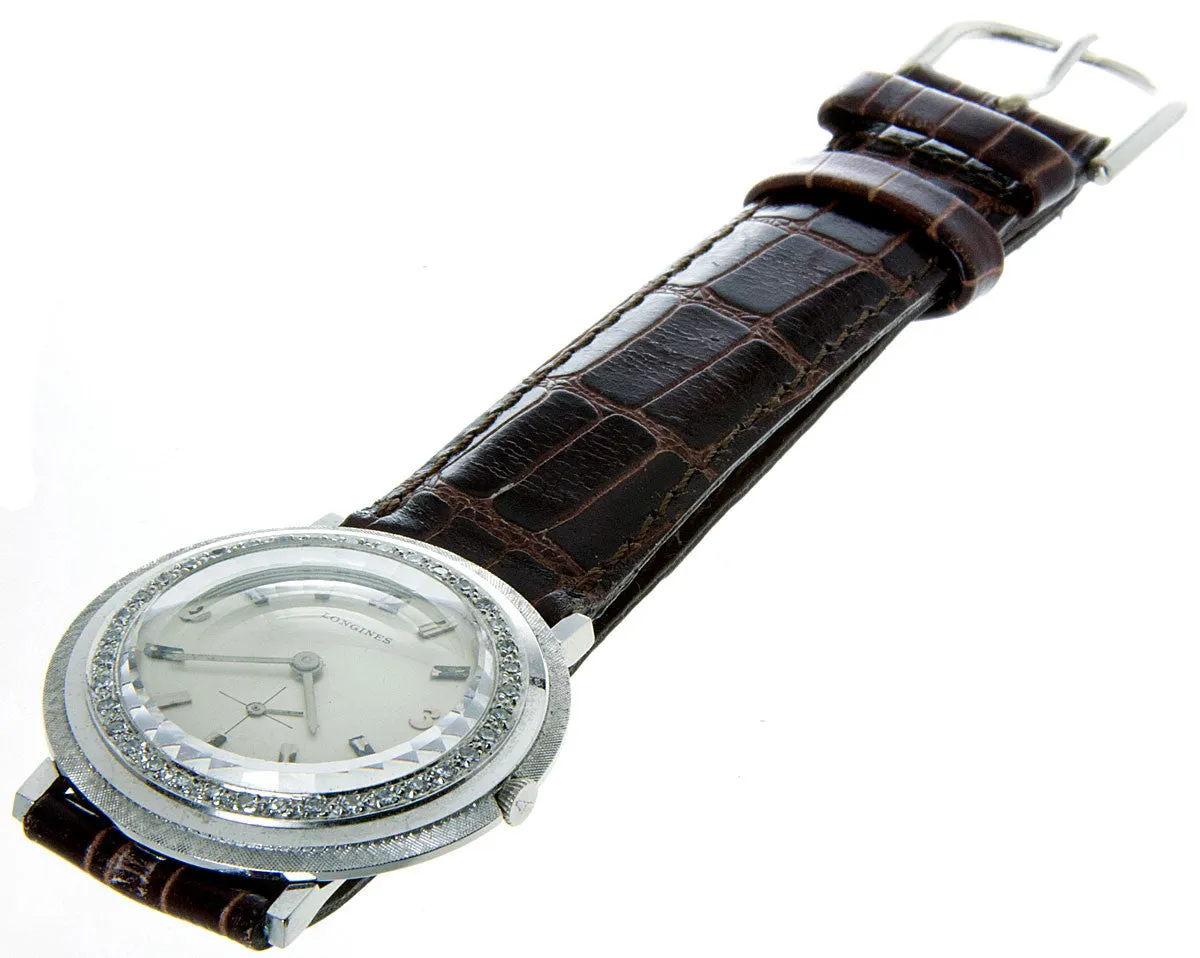 Vintage Longines 18K Diamond Watch