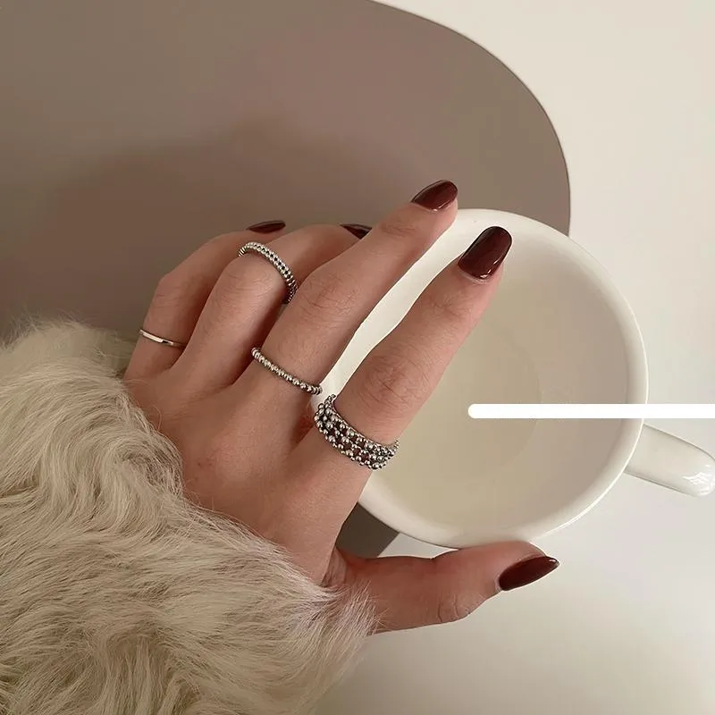 Vintage Metal Ring Set