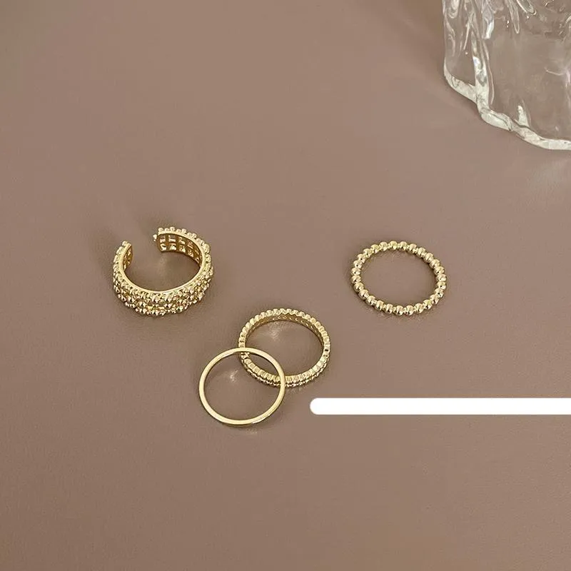 Vintage Metal Ring Set