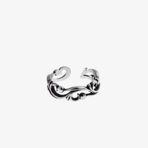 Vintage Pattern Cutout Ring