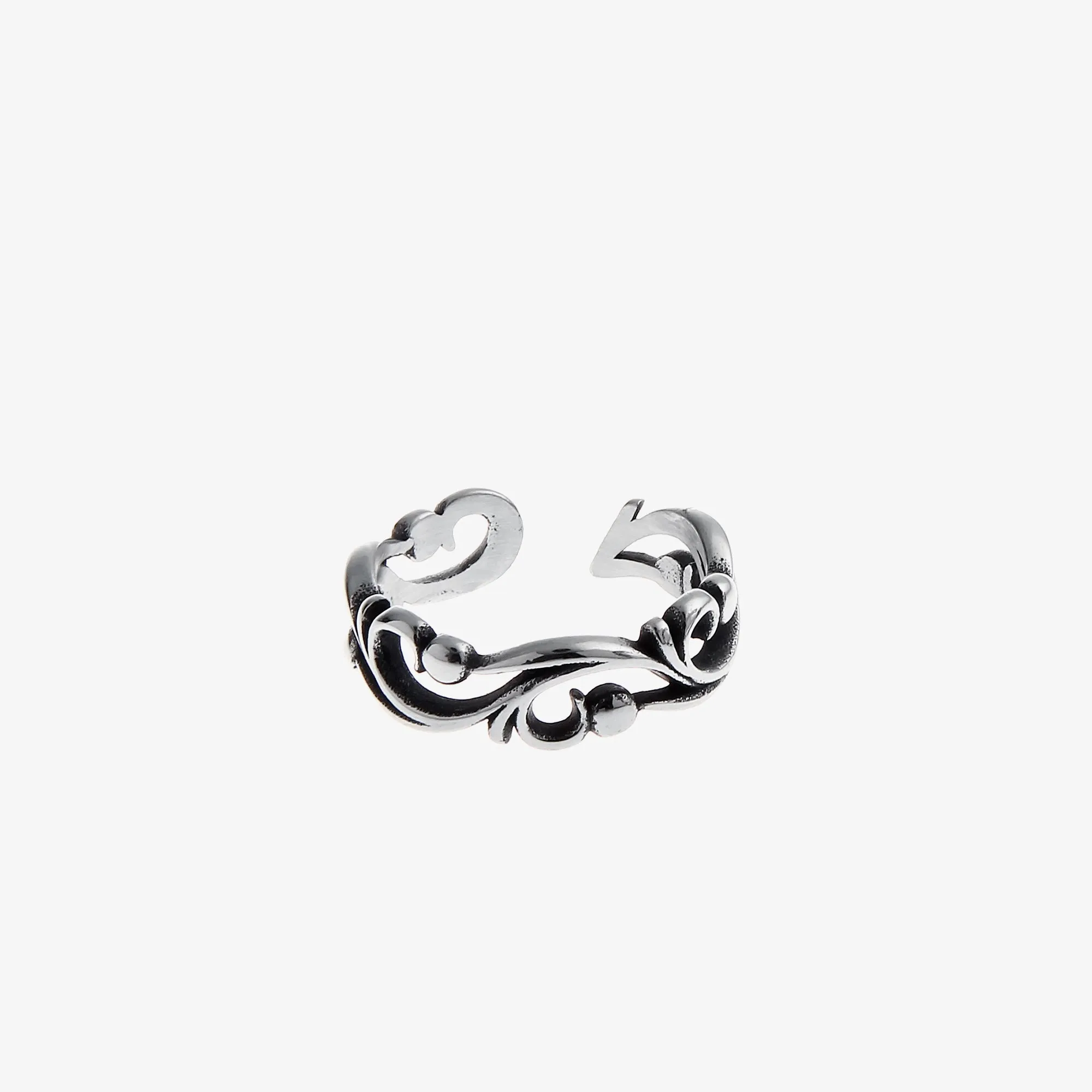 Vintage Pattern Cutout Ring