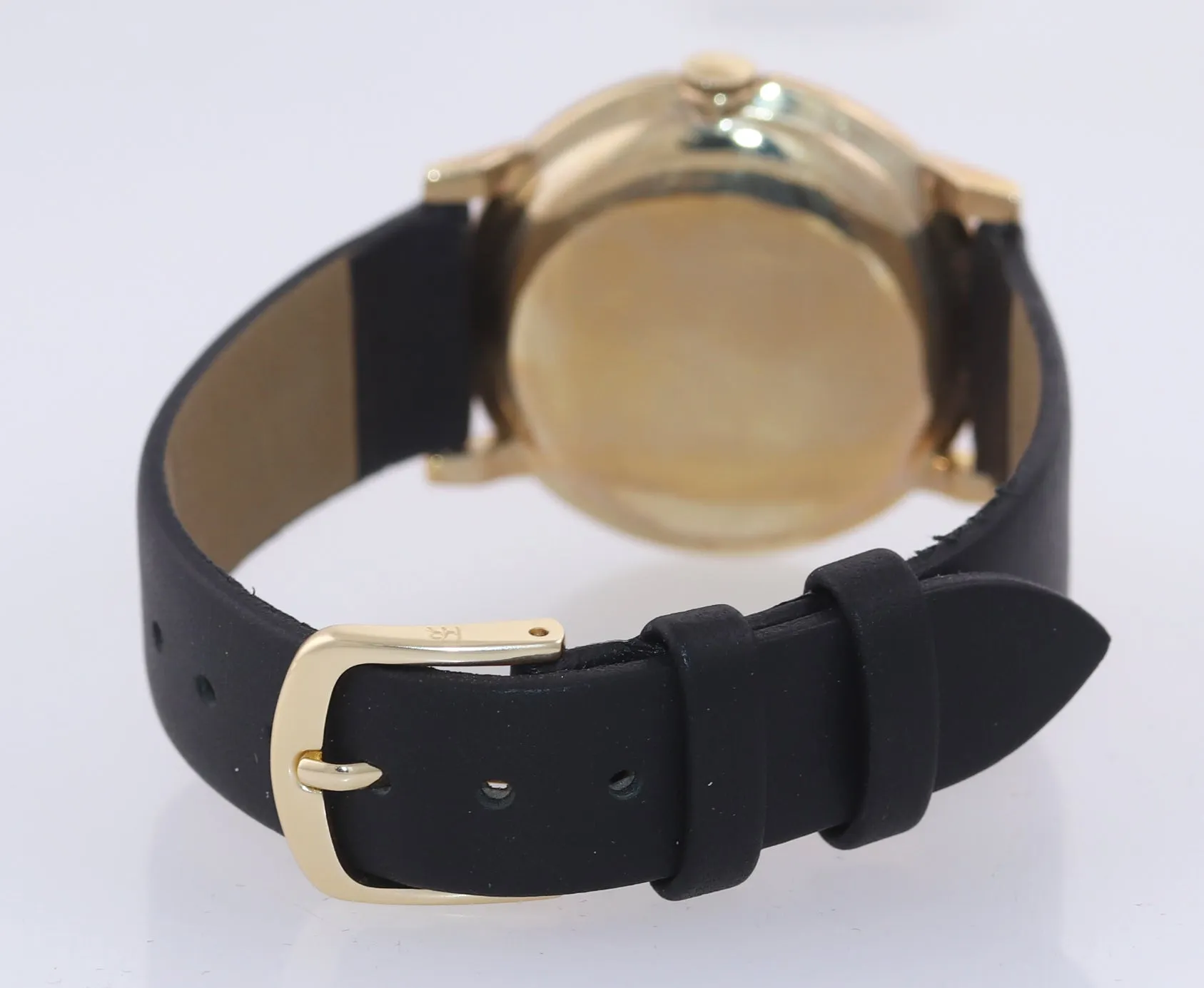 Vintage Rolex Solid 14k Yellow Gold Manual Wind 34mm Watch
