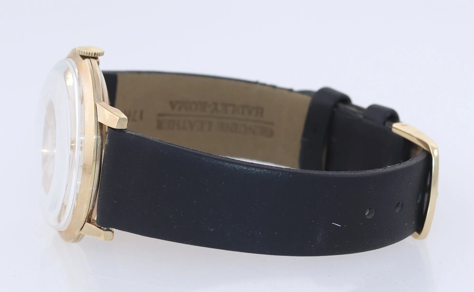 Vintage Rolex Solid 14k Yellow Gold Manual Wind 34mm Watch