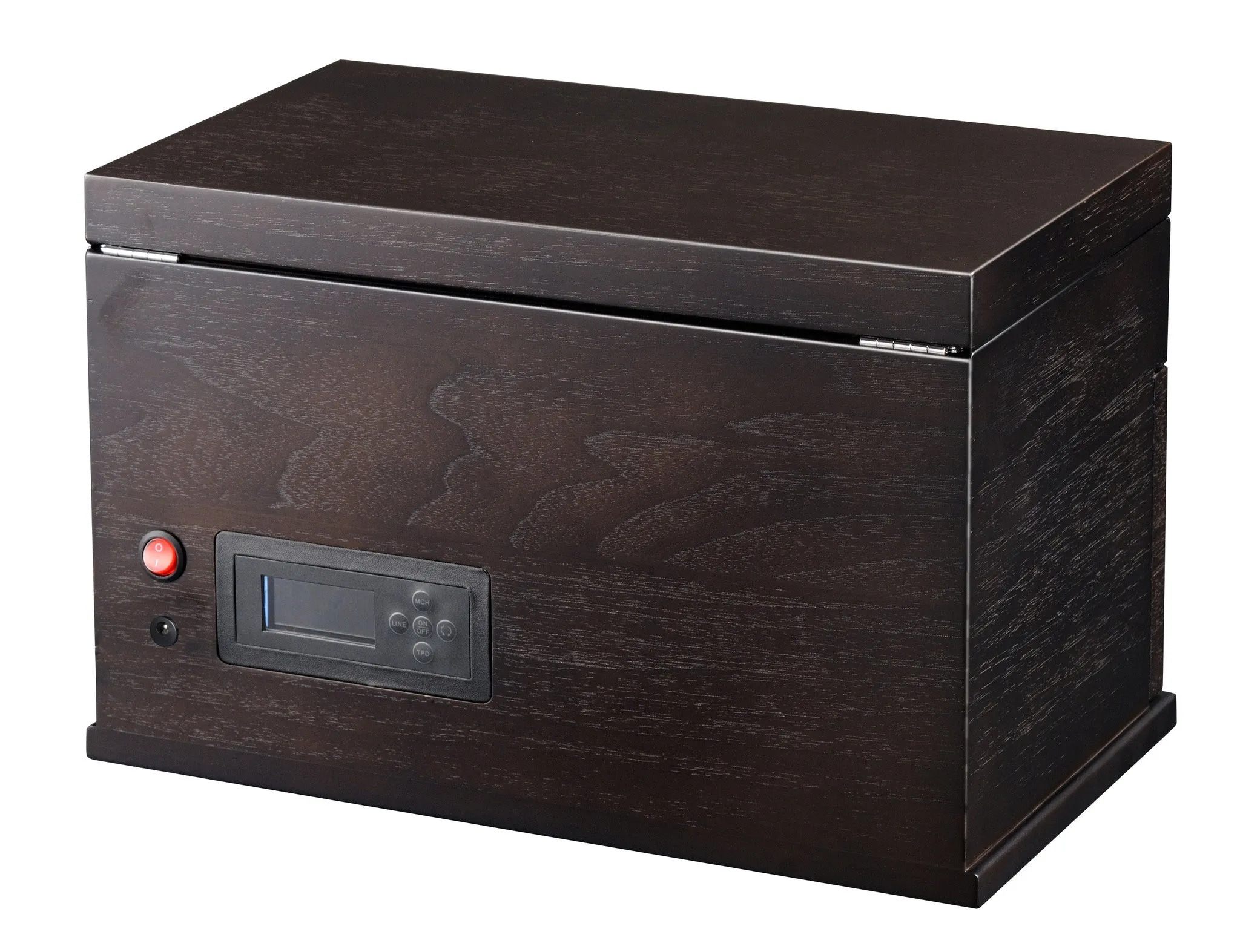 Volta Rustic Brown Wood 3 Watch Winder