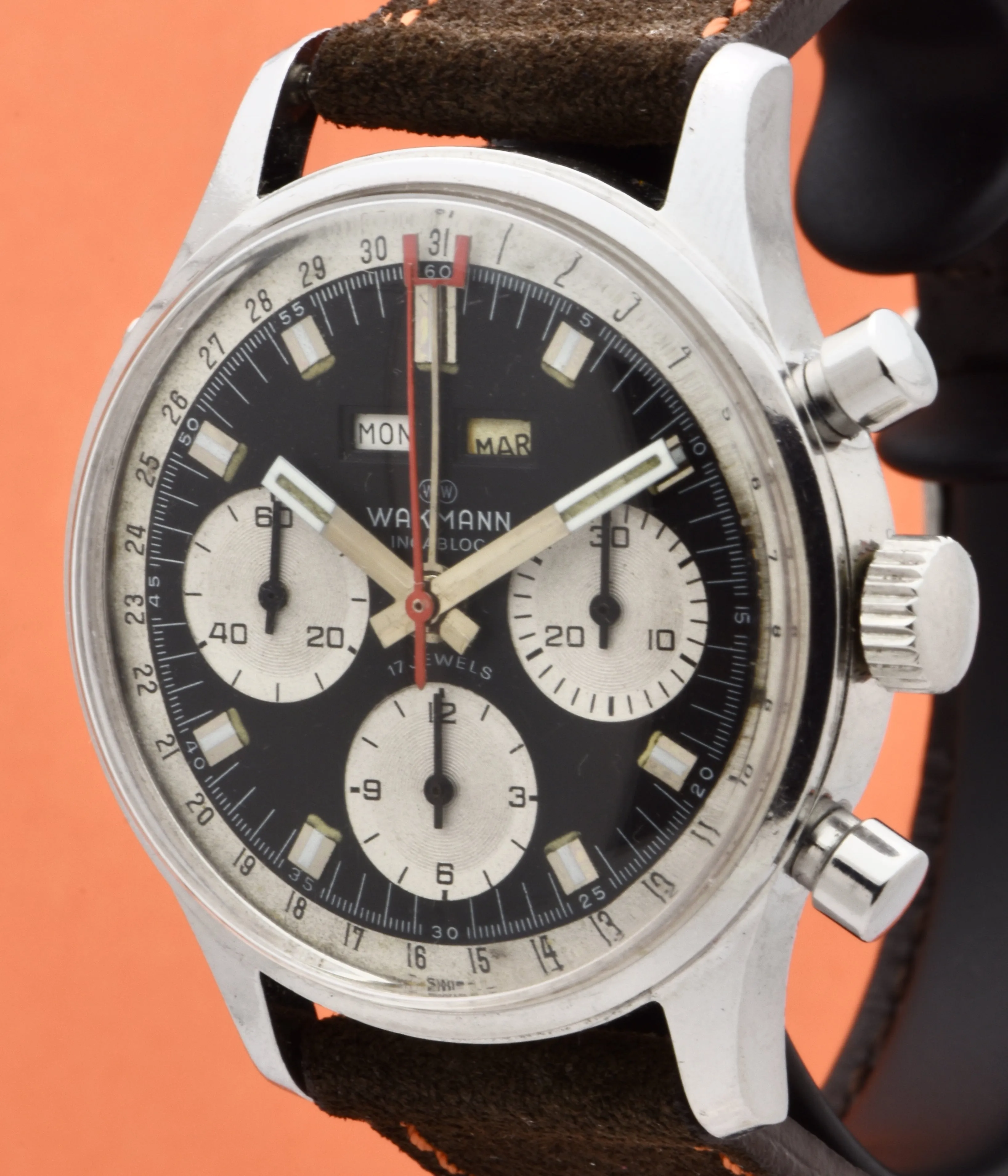 Wakmann, Triple Date Chronograph, Ref. 71.1309.70