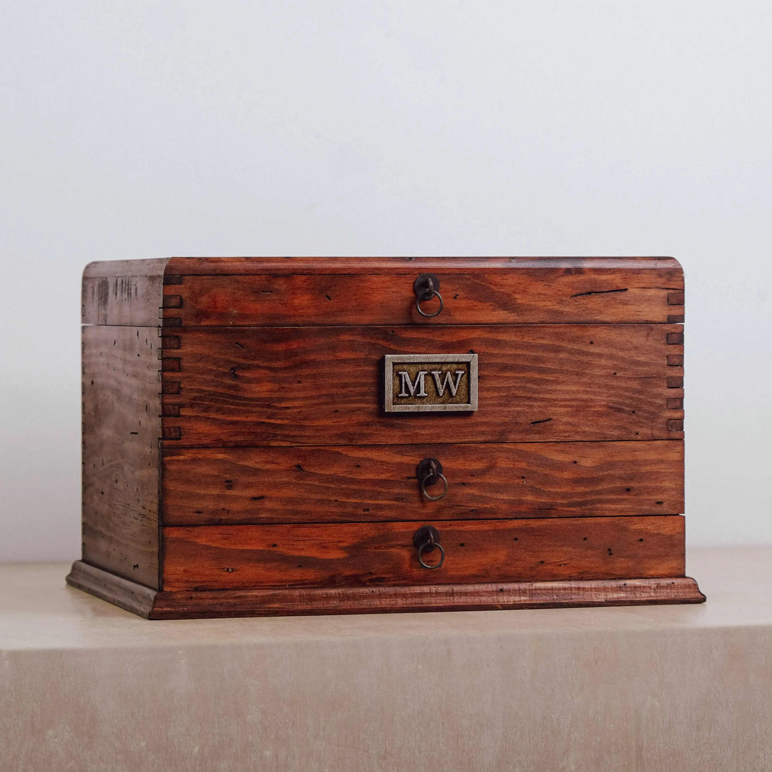 Watch Box with Double Drawer N.8