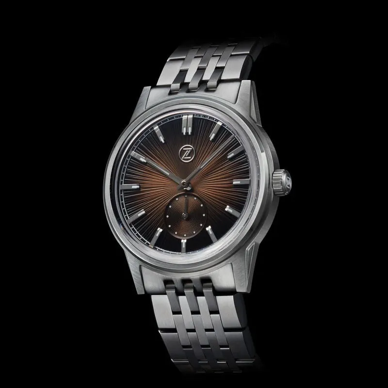 Zelos Nova Espresso&nbsp;Brown - Swiss&nbsp;ETA&nbsp;7001 Top&nbsp;Grade&nbsp;Mvmt LE